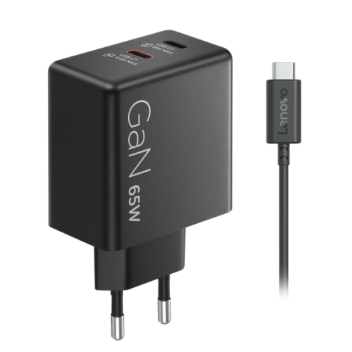 Lenovo Dual USB-C 65W GaN Charger