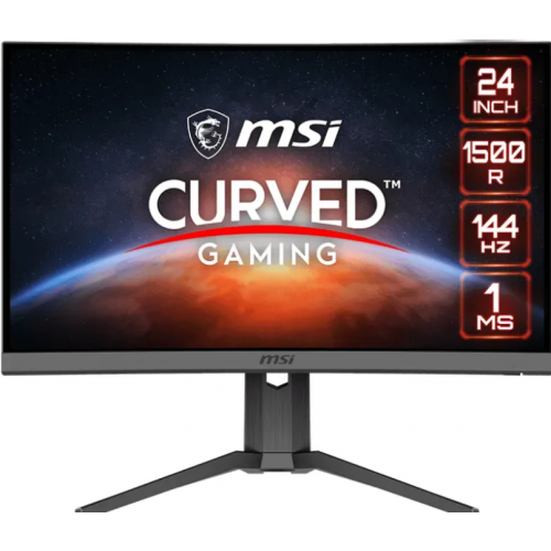 Monitor LED Curbat MSI G24C6P E2, 23.8inch, 1920x1080, 1ms, Black