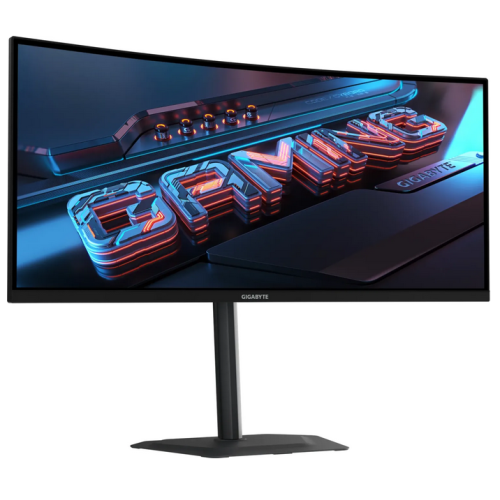 Monitor LED Curbat Gigabyte G34WQC2, 34 inch, 3440 x 1440 pixeli, 1 ms GtG, Black