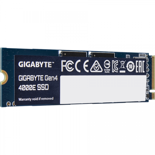 SSD Gigabyte Gen4 4000E, 500GB, PCI Express 4.0 x4, M.2 2280