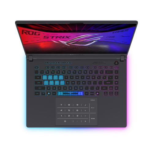 Laptop ASUS ROG Strix G16 (2025) G615JMR-S5179, Intel Core i9-14900HX, 16 inch, RAM 32GB, SSD 1TB, nVidia GeForce RTX 5060 8GB, No OS, Eclipse Gray