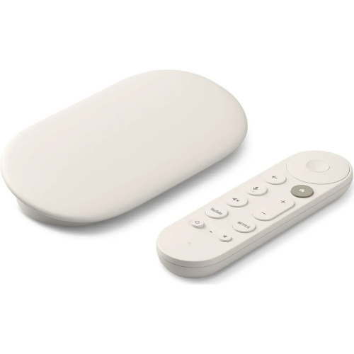 Media-Player Google TV Streamer, 4K, Porcelain