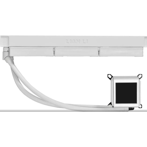 Cooler procesor Lian Li GALAHAD II 360 LCD AIO, RGB LED, 3 x 120 mm, White