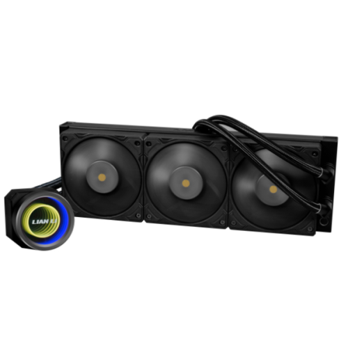 Cooler procesor Lian Li GA II TRINITY PERFORMANCE, RGB LED, 3 x 120 mm, Black