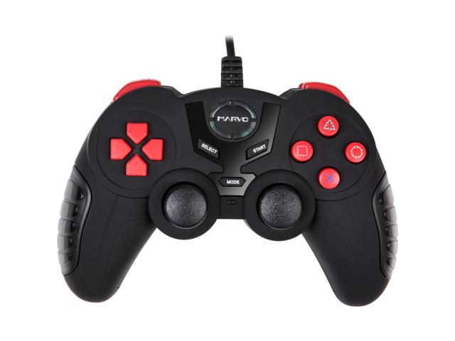 Gamepad Marvo GT-004, USB, Black-Red