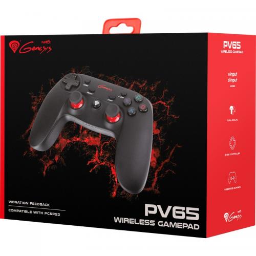 Gamepad Natec Genesis PV65, Black