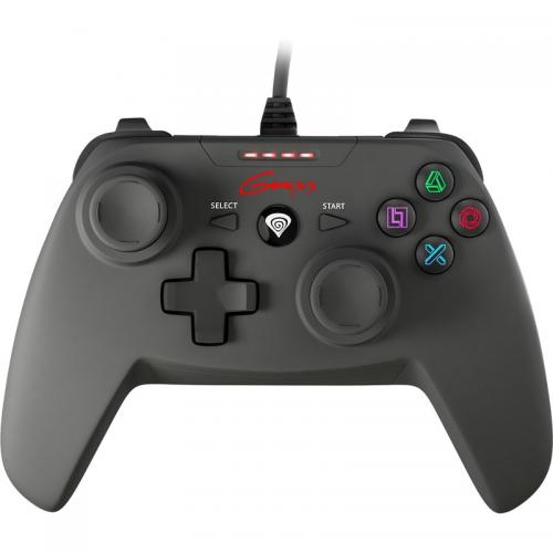 Gamepad Natec P58, PC/PS3, Black