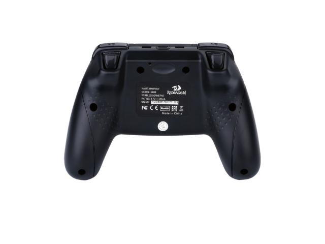 Gamepad Wireless Redragon Harrow, USB, Black