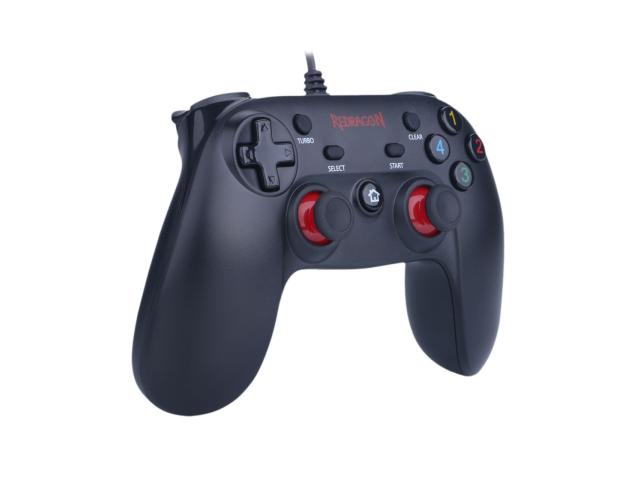 Gamepad Redragon Saturn, USB, Black