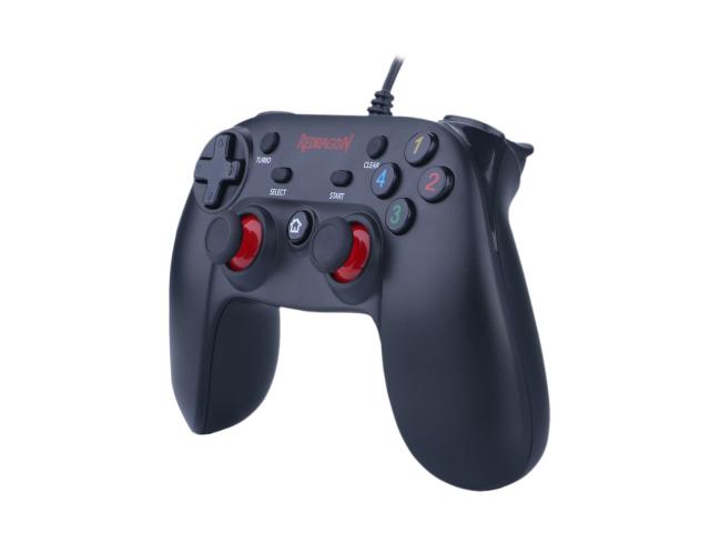 Gamepad Redragon Saturn, USB, Black