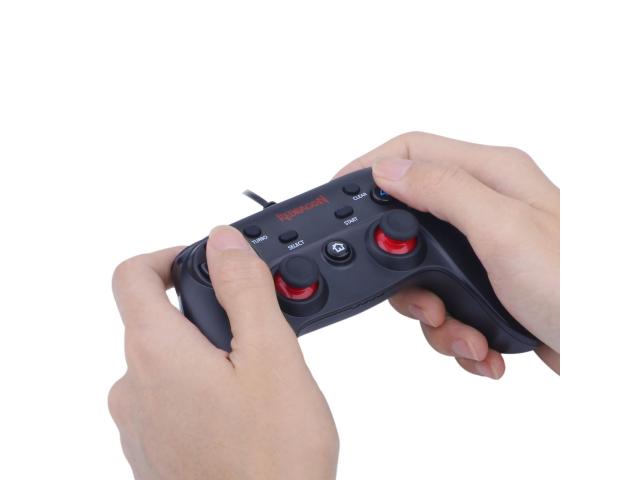 Gamepad Redragon Saturn, USB, Black