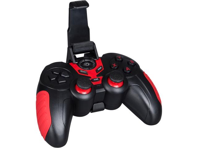 Gamepad Wireless Marvo GT-60, Bluetooth/microUSB, Black-Red