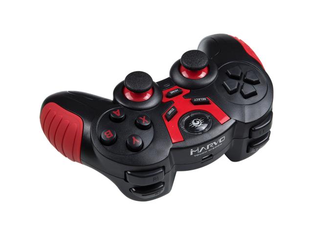 Gamepad Wireless Marvo GT-60, Bluetooth/microUSB, Black-Red