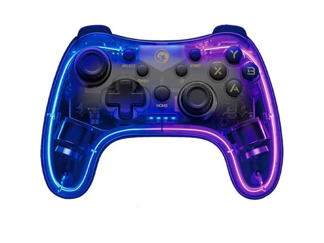 Game Pad Marvo GT-88, RGB LED, Blutooth, Clear