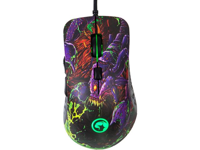 Kit Marvo CM600 - Tastatura KG760 RGB LED, USB, Black + Mouse Optic G932, USB, Multicolor + Casti stereo HG8907, jack, Black-Red + Mouse Pad G21 Scorpion, Multicolor