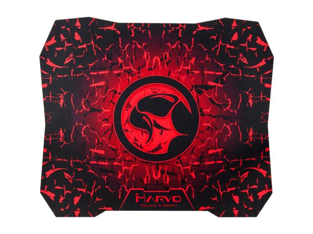 Kit Wireless Marvo CM306 - Tastatura, USB, Black + Mouse Optic, USB, Black + Mouse Pad, Black-Red