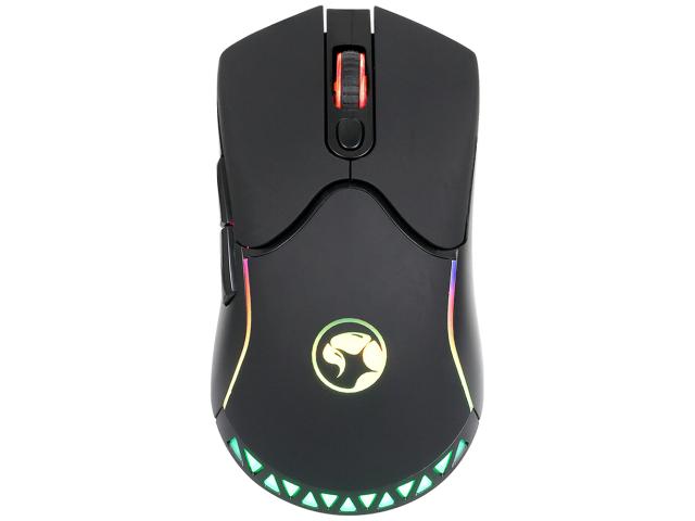 Kit Marvo CM310 - Tastatura RGB LED, USB, Black + Mouse Optic, USB, Black + Mouse Pad, Black-Red