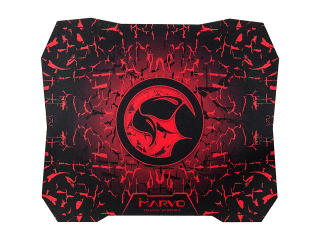 Kit 4 in 1 Marvo CM370 - Tastatura K632, RGB LED, USB, Black + Mouse optic M221, RGB LED, Black + Casti cu microfon H8311, 2xJack, Black-Red + Mouse Pad Black-Red
