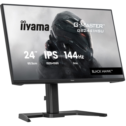 Monitor LED Iiyama G-MASTER Black Hawk GB2441HSU-B1, 23.8 inch, 1920 x 1080 pixeli, 1 ms, Black