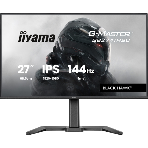 Monitor LED Iiyama G-MASTER Black Hawk GB2741HSU-B1, 27 inch, 1920 x 1080 pixeli, 1 ms, Black