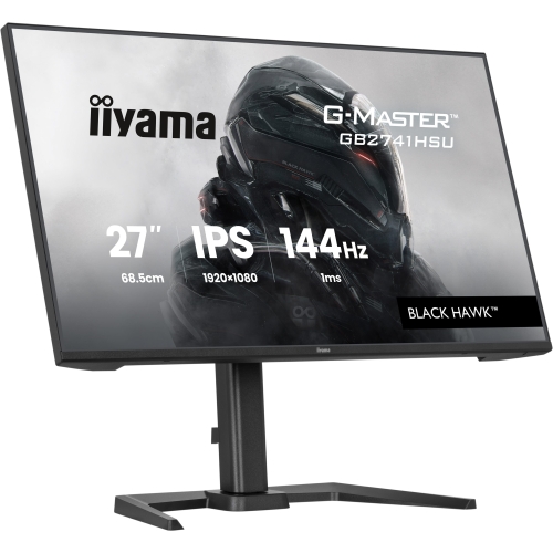 Monitor LED Iiyama G-MASTER Black Hawk GB2741HSU-B1, 27 inch, 1920 x 1080 pixeli, 1 ms, Black