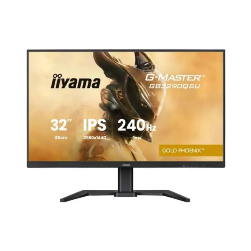 Monitor LED Iiyama GB3290QSU-B1, 31.5 inch, 2560 x 1440 pixeli, 1 ms, Black