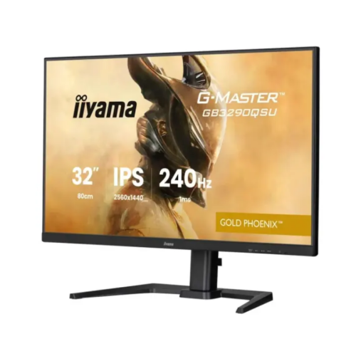 Monitor LED Iiyama GB3290QSU-B1, 31.5 inch, 2560 x 1440 pixeli, 1 ms, Black