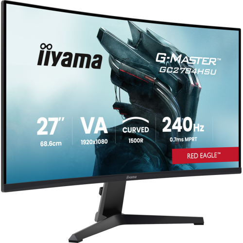 IJGC2784HSU-B1 Red, VA FHD, 1500R, 240Hz, 2A