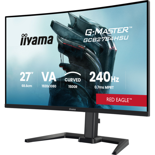 IJGCB2784HSU-B1 Red, VA FHD, 1500R, 240Hz, 2A