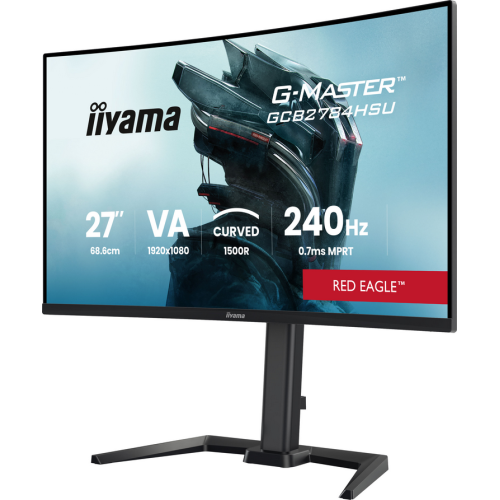 IJGCB2784HSU-B1 Red, VA FHD, 1500R, 240Hz, 2A