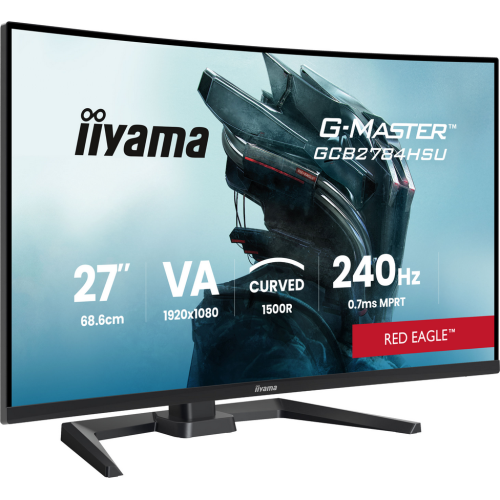 IJGCB2784HSU-B1 Red, VA FHD, 1500R, 240Hz, 2A