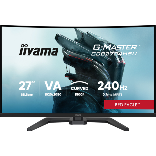IJGCB2784HSU-B1 Red, VA FHD, 1500R, 240Hz, 2A