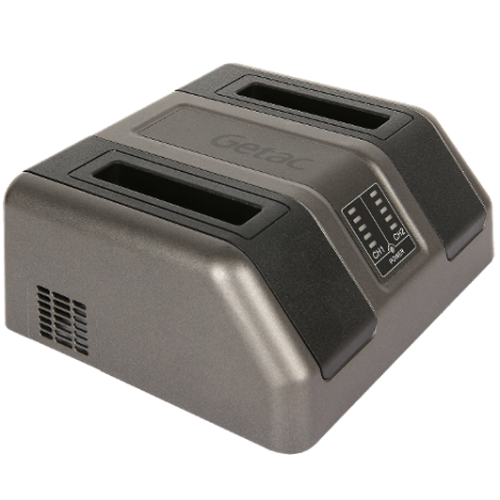 Getac battery charging station, 2 slots