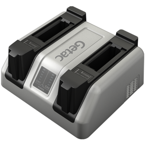  Statie de incarcare Getac GCMCEM pentru acumulator Tableta ZX10/ZX80, 2 sloturi, Black-Grey