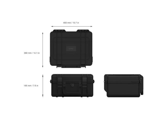 Husa HDD Orico PSC-L20, 20x 3.5inch, Black