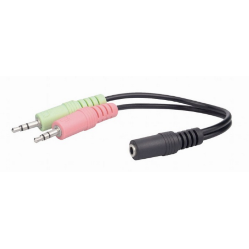 Casti cu microfon Gembird GHS-06, 3.5 mm jack, Black