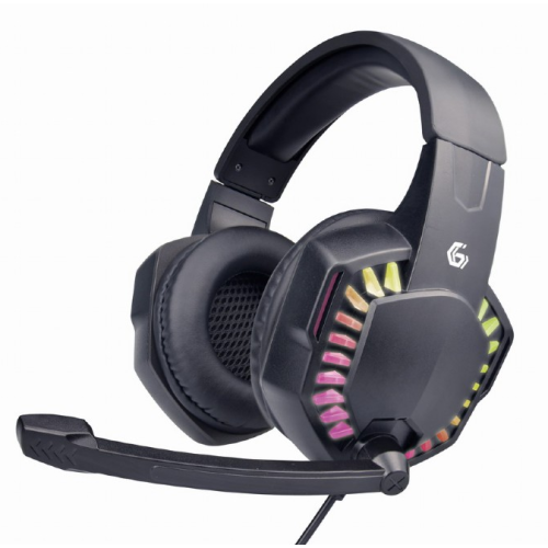 Casti cu microfon Gembird GHS-06, 3.5 mm jack, Black