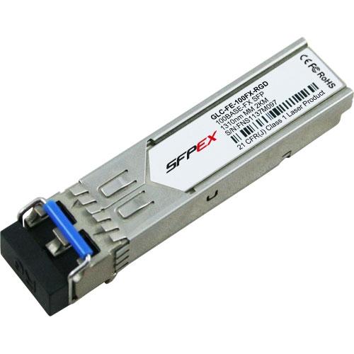 Transceiver Cisco SFP 100MB GLC-FE-100FX-RGD, 1300 nm, Multi-Mode, DDM, 2 km, Duplex LC