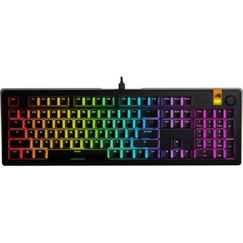 Tastatura Glorious PC Gaming Race GMMK 3 100% Prebuilt - Fox Switches, RGB LED, USB-C, Black