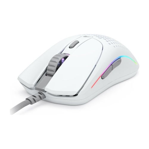 Mouse Optic Glorious PC Gaming Model O 2 PRO, USB, White