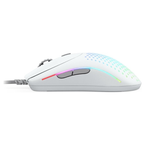 Mouse Optic Glorious PC Gaming Model O 2 PRO, USB, White