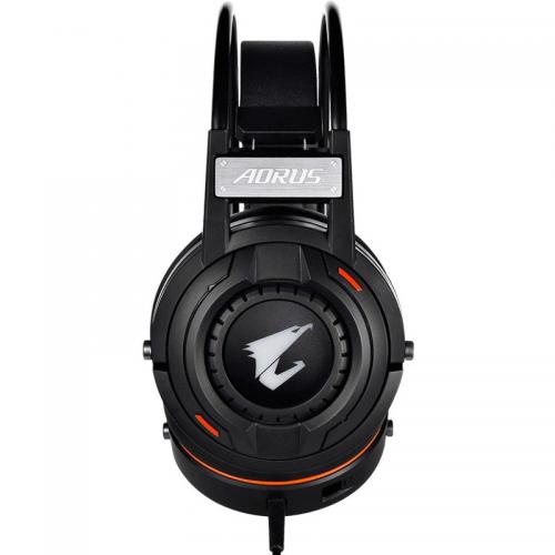 Casti cu microfon Gigabyte AORUS H5, USB-A/3.5mm jack, Black