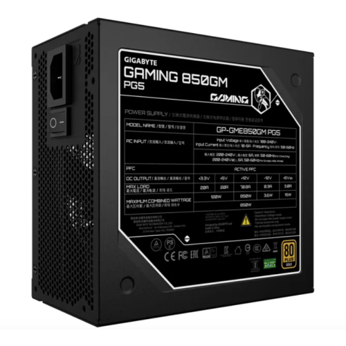 GP-GME850GM PG5, 850W, ATX, Full Modular, Negru