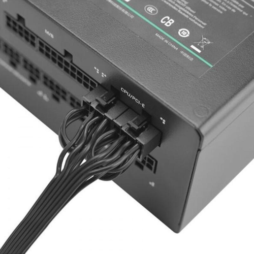 Cablu Deepcool GP-PCI-E-12VHPWR, 2 x 6+2pin PCI-E - 1 x 12VHPWR, 0.65m, Black