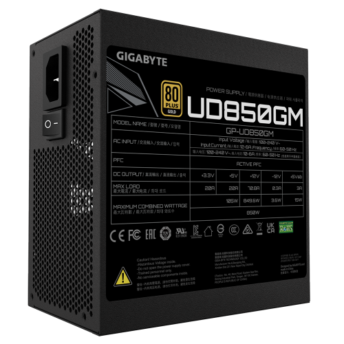 Sursa Gigabyte GP-UD850GM, 850W