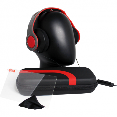 Kit Casti cu microfon Gioteck TX30 Megapack, 3.5mm jack, Black-Red