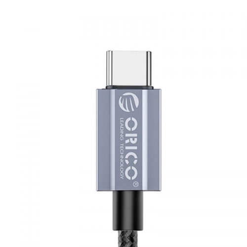 Cablu de date Orico GQA15-15-BK, USB-A male - USB-C male, 1.5m, Black