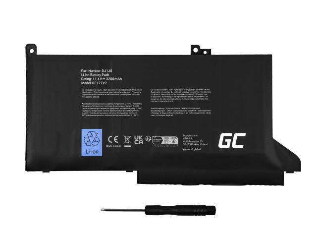 Baterie notebook compatibila Dell DJ1J0 Green cell DE127V2