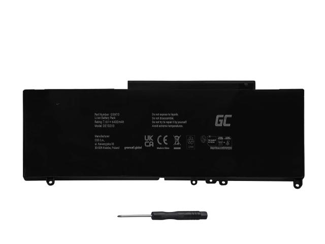Green Cell Battery G5M10 0WYJC2 for Dell Latitude E5250 E5450 E5550