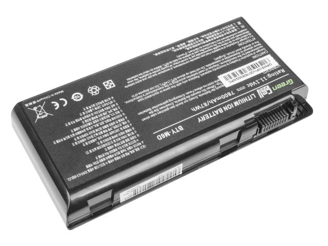 Green Cell Battery PRO BTY-M6D for MSI GT60 GT70 GT660 GT680 GT683 GT780 GT783 GX660 GX680 GX780